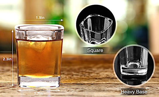 The Fairway Engraved Shot Glass – Personlized 2oz Barware